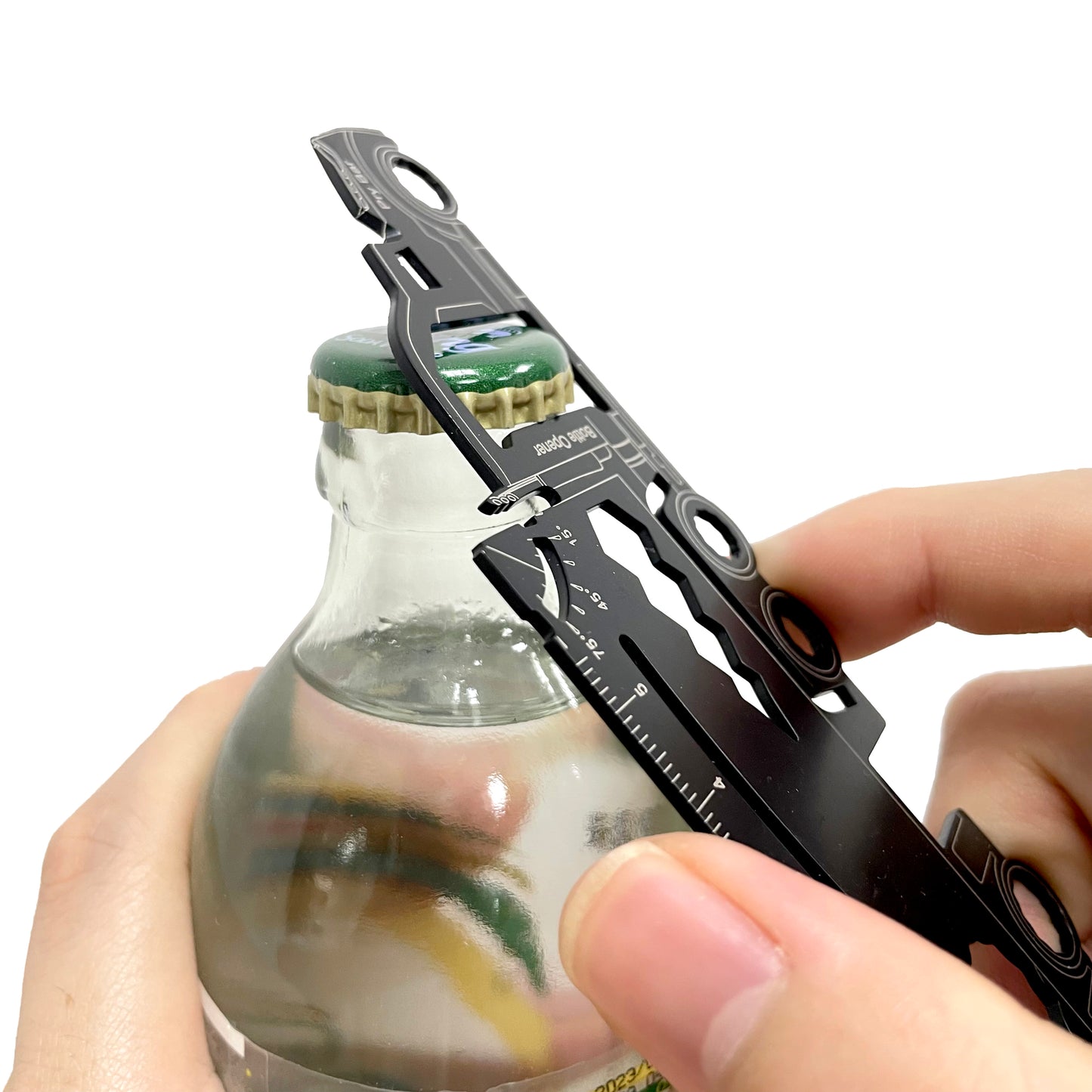 Truck-Shaped 21-in-1 Multi-Tool Card – Wallet-Size EDC Tool for Drivers, Mechanics & Everyday Carry