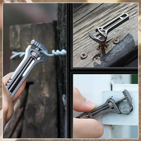 Titanium Pocket Wrench – Keychain Multitool & Bottle Opener