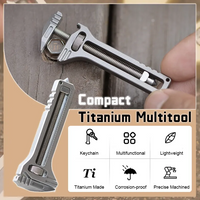 Titanium Pocket Wrench – Keychain Multitool & Bottle Opener