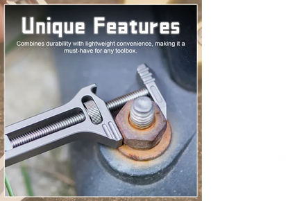 Titanium Pocket Wrench – Keychain Multitool & Bottle Opener